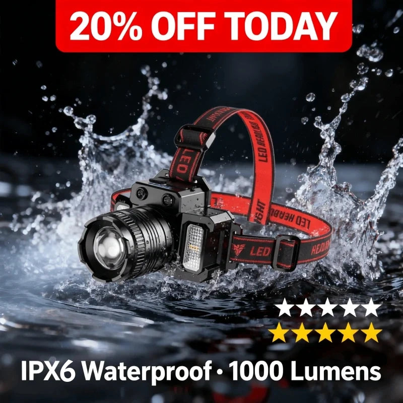 Powerful Ultra-Long Life Headlamp