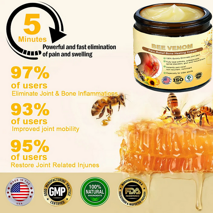 Bee-Venom Pain-Relief Bone Healing Cream🐝✨