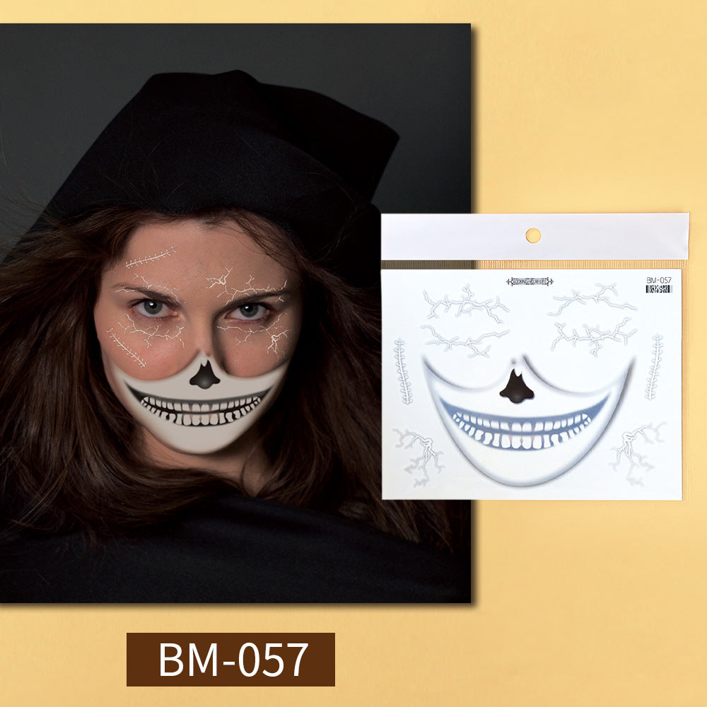 Halloween Prank Makeup Temporary Tattoo