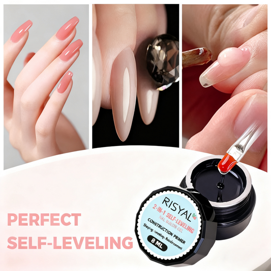 2-in-1 Self-Leveling Nail Builder Gel
