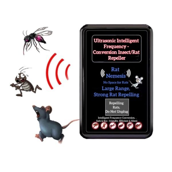 ✨Ultrasonic Electronic Mouse Repeller