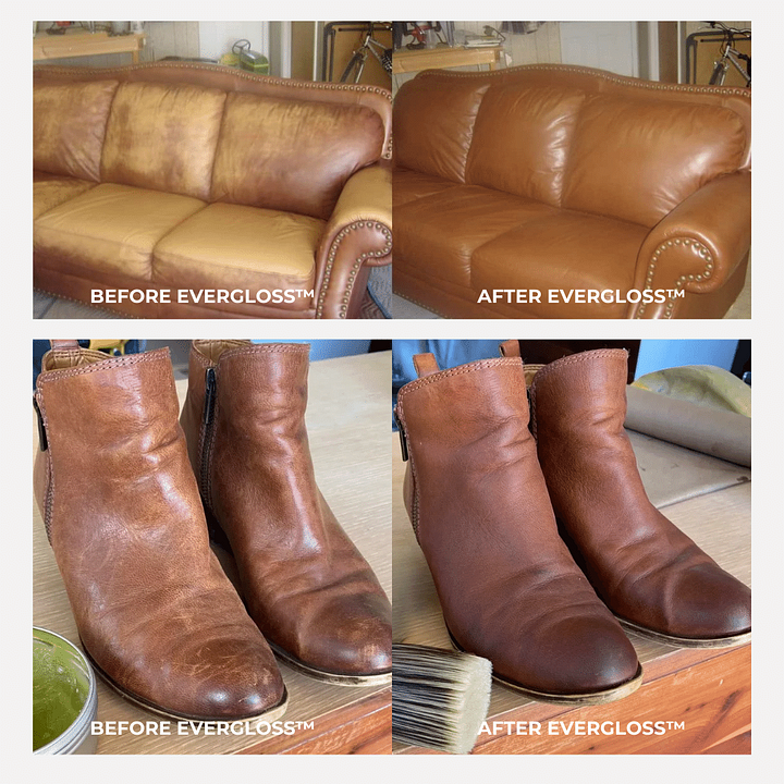 đLeather & Furniture Repair Salve + Applicator Brush
