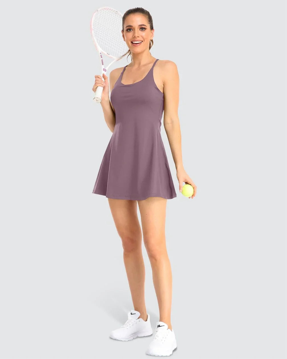 ✨Plush Backless Active Dress-Easy Peezy Edition-UPF50+