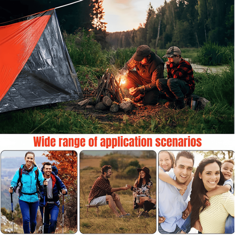 Portable Outdoor Emergency Triangle Tent