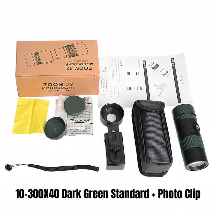 Night Vision Zoom 10-300 Monocular Telescope