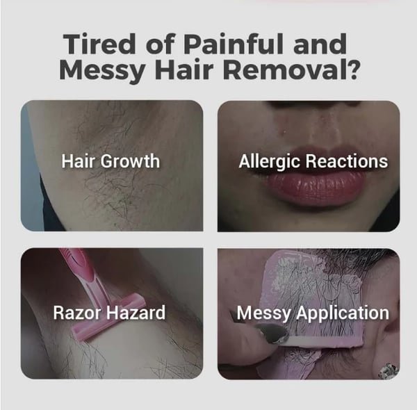 Hair Removal Cream Kit for Women