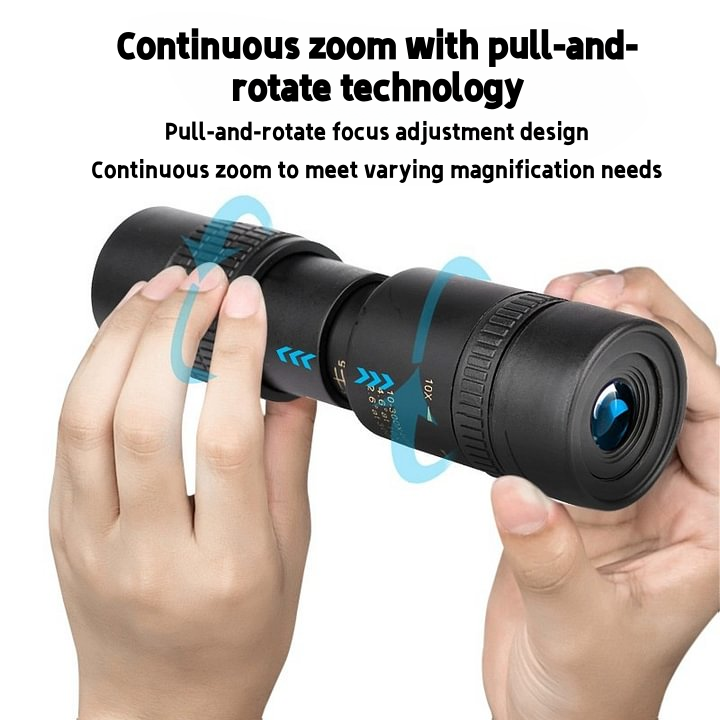Night Vision 10-300X40 Zoom Monocular TelescopešāØ