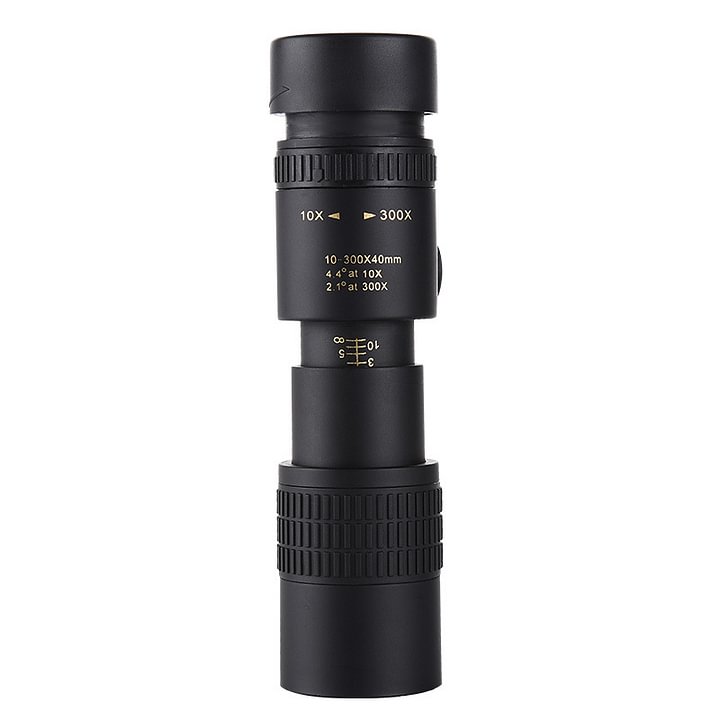 Night Vision 10-300X40 Zoom Monocular TelescopešāØ