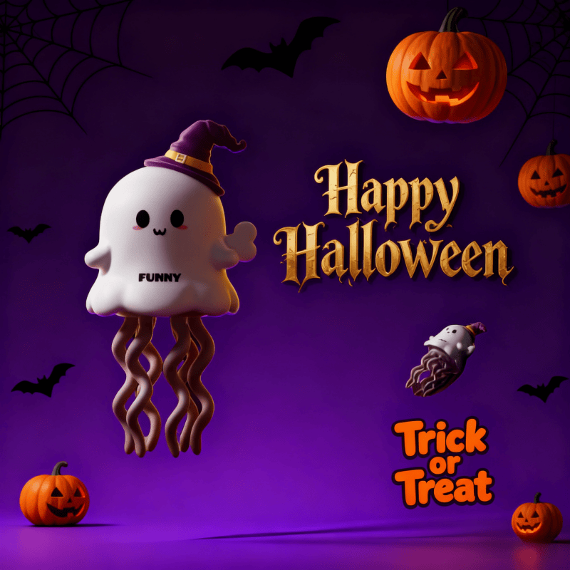 Christmas Magic Mini Dancing Ghost