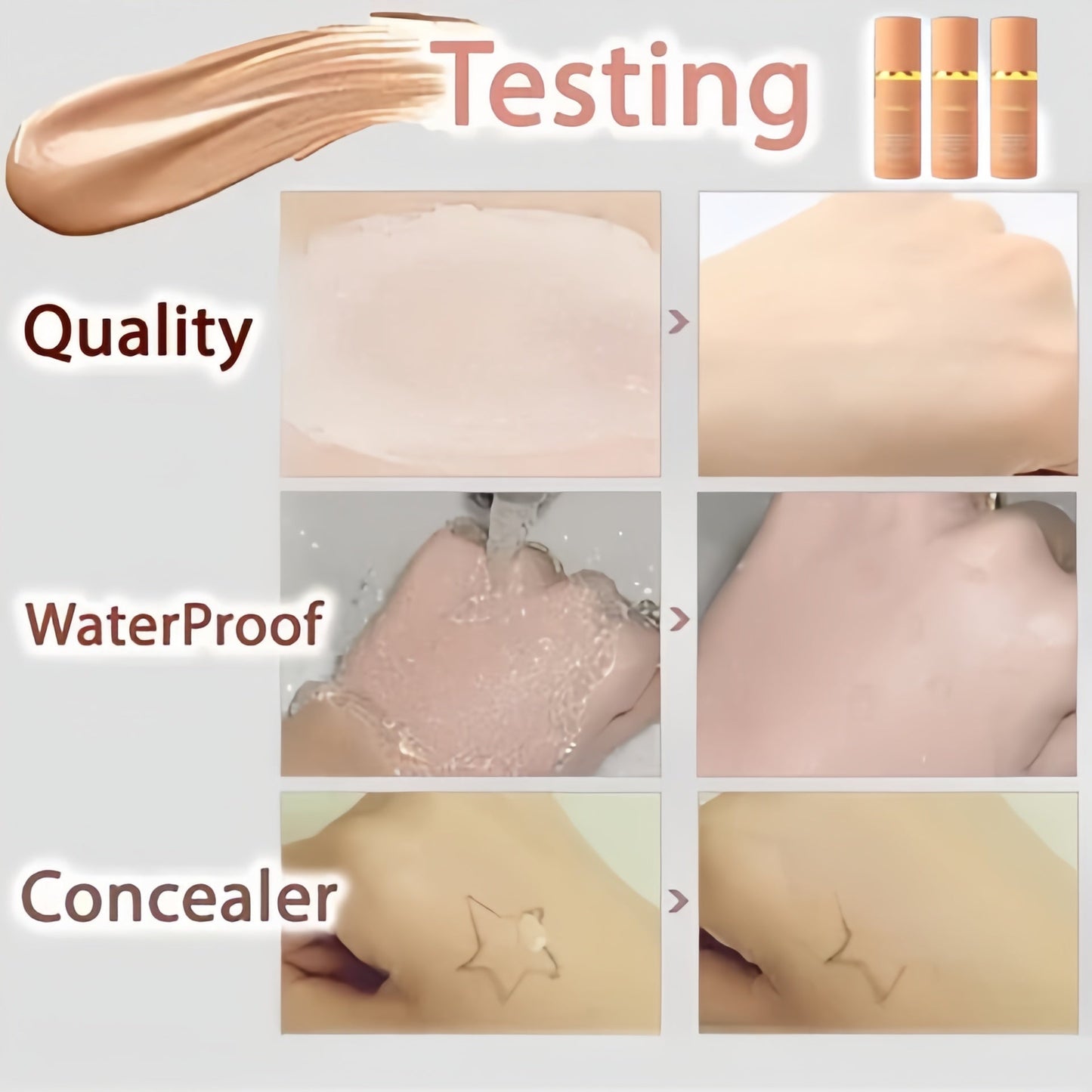 ✨ Foundation 4 in 1 - Medium Spectrum✨