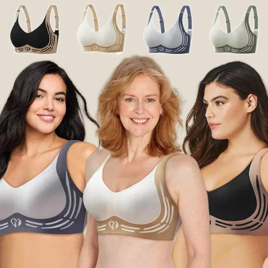 ✨Last Day 50% OFF⏰ -No more sagging breasts!-Super gather bra| Wireless Push-up Bra