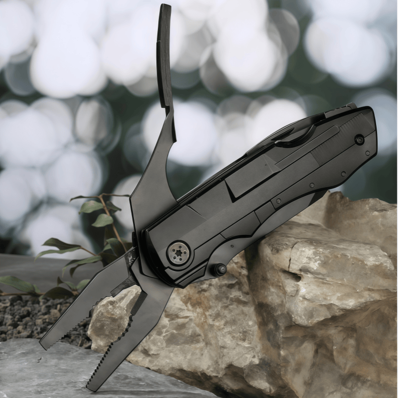 Portable Multi-function Knife and Pliers Set