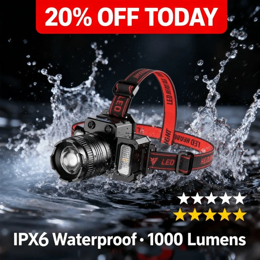Powerful Ultra-Long Life Headlamp