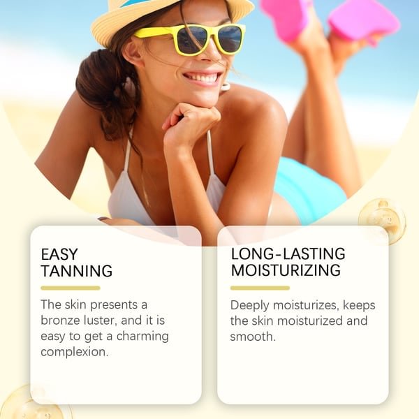 2025 Summer Hot Sale- Gold Shimmer Intensive Tanning Gel