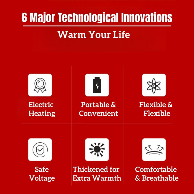 Adjustable Temperature Electric Heating Socks