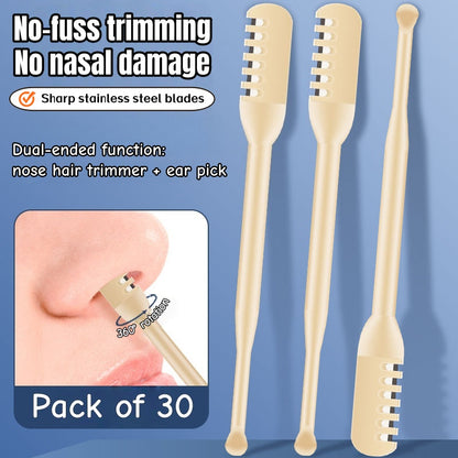 Reusable Precision Nose Hair Trimmer– Gentle Grooming for Refined Personal Care