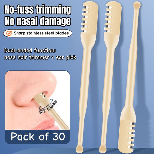 Reusable Precision Nose Hair Trimmer– Gentle Grooming for Refined Personal Care