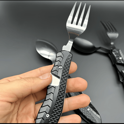 Multifunctional Outdoor Folding Tableware