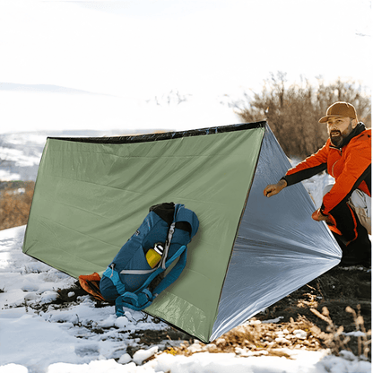 Portable Outdoor Emergency Triangle Tent