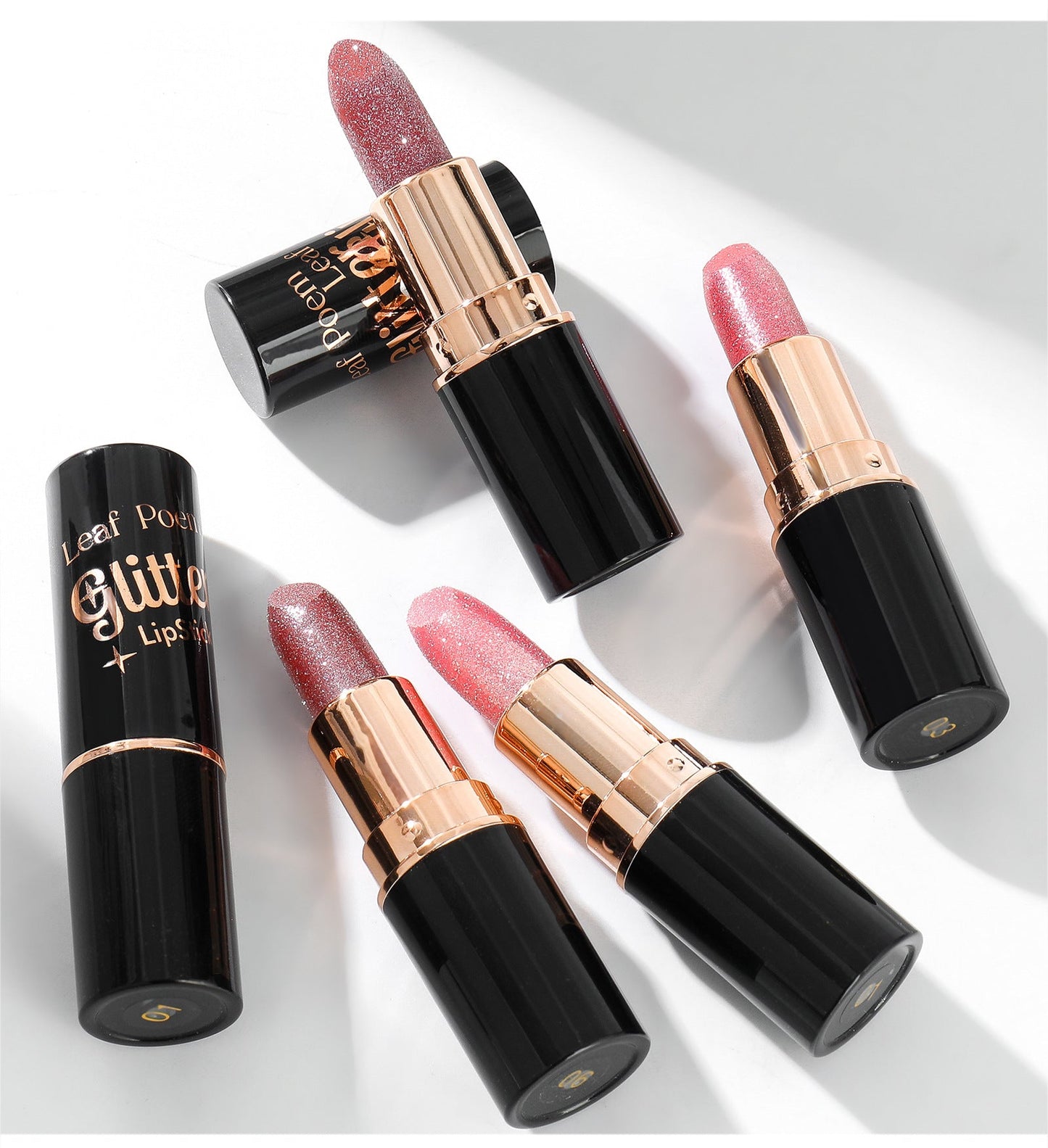 💄Diamond Lip Gloss Glitter Lipstick Waterproof