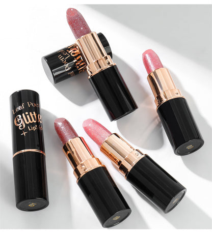 💄Diamond Lip Gloss Glitter Lipstick Waterproof