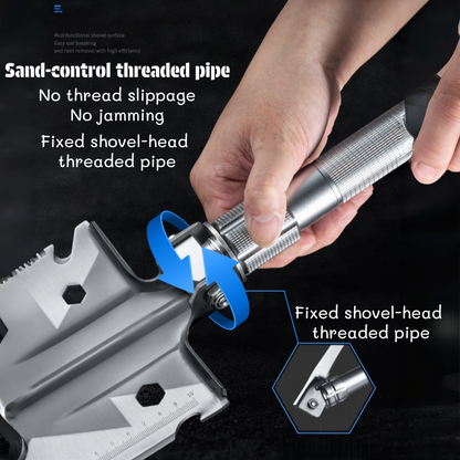 Multifunctional Folding Engineer Shovel