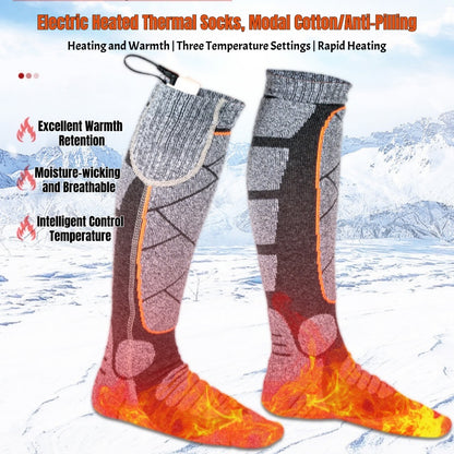 Adjustable Temperature Electric Heating Socks