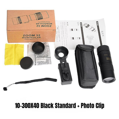Night Vision Zoom 10-300 Monocular Telescope