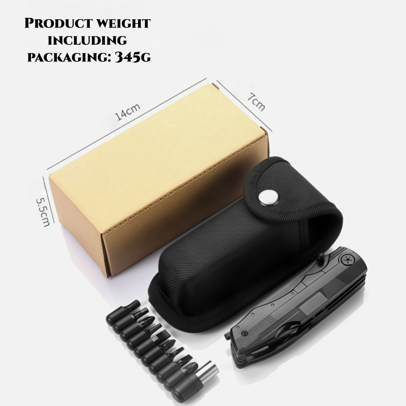 Portable Multi-function Knife and Pliers Set