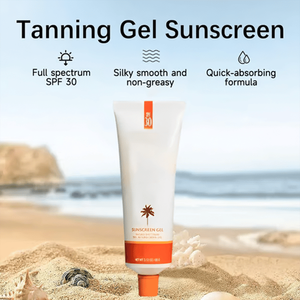 Orange Tanning Gel SPF 30+🌿✨