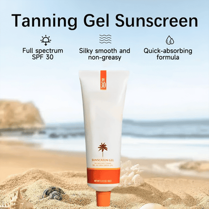 Orange Tanning Gel SPF 30+🌿✨