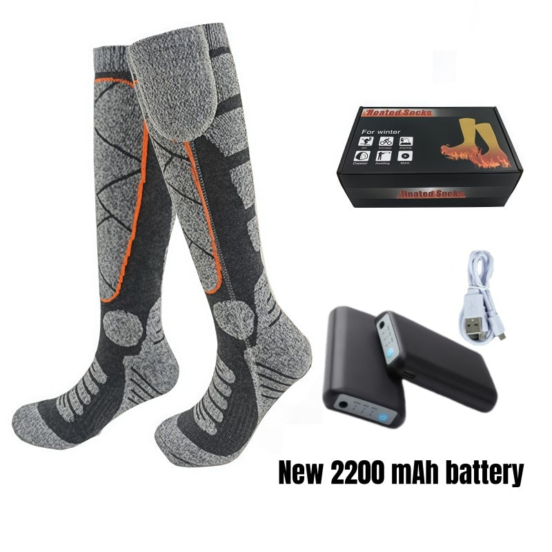 Adjustable Temperature Electric Heating Socks