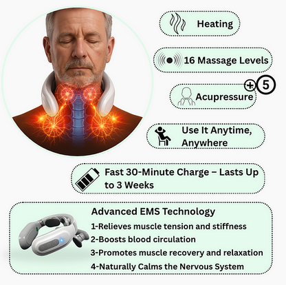 Voice Heating Four-head Therapy Massager