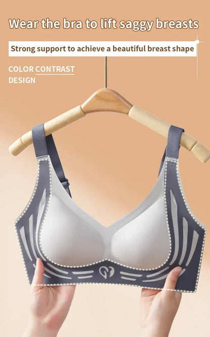 ✨Last Day 50% OFF⏰ -No more sagging breasts!-Super gather bra| Wireless Push-up Bra