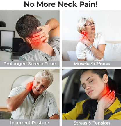 Voice Heating Four-head Therapy Massager