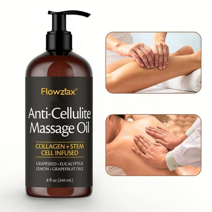 ⏰Anti Cellulite Massage Oil⏰Erase Dimples, Restore Youthful Skin!