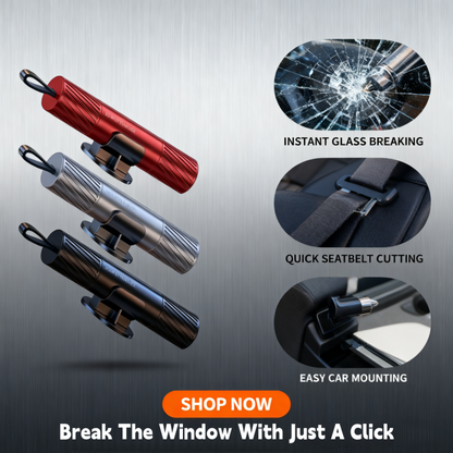 Safe Hammer Glass Breaker Under Water