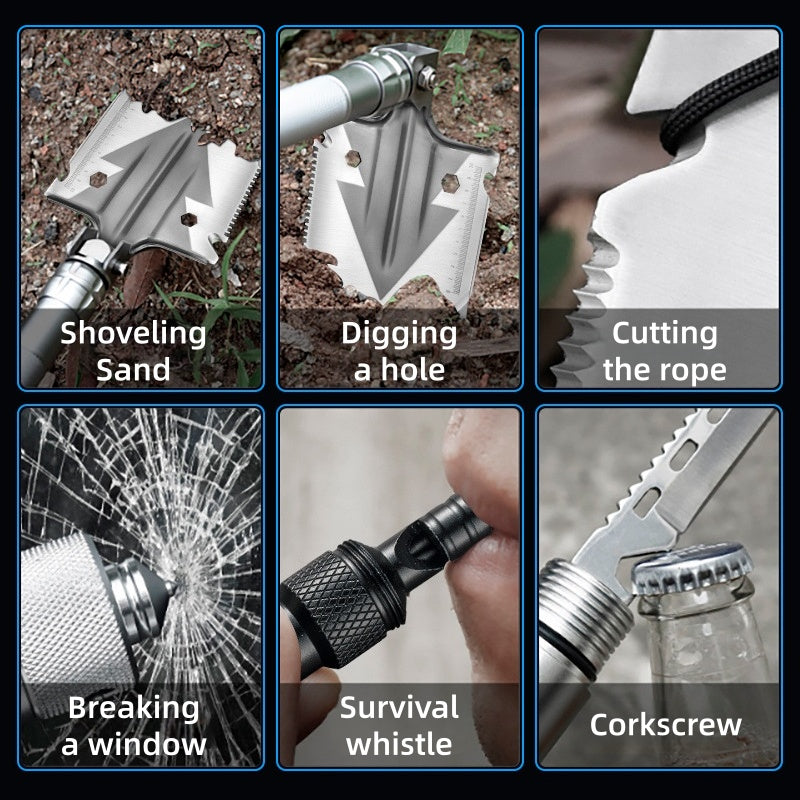Multifunctional Folding Engineer Shovel