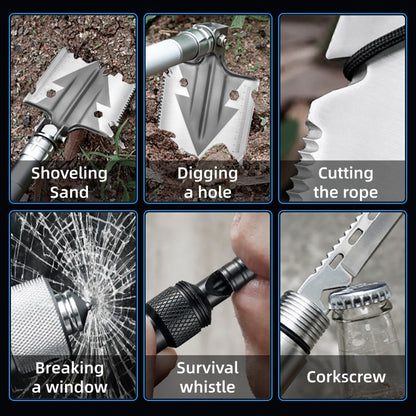 Multifunctional Folding Engineer Shovel