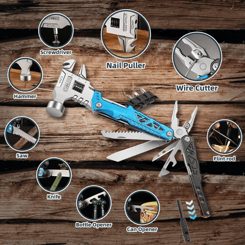 18 In 1 Multifunctional Wrench Hammer