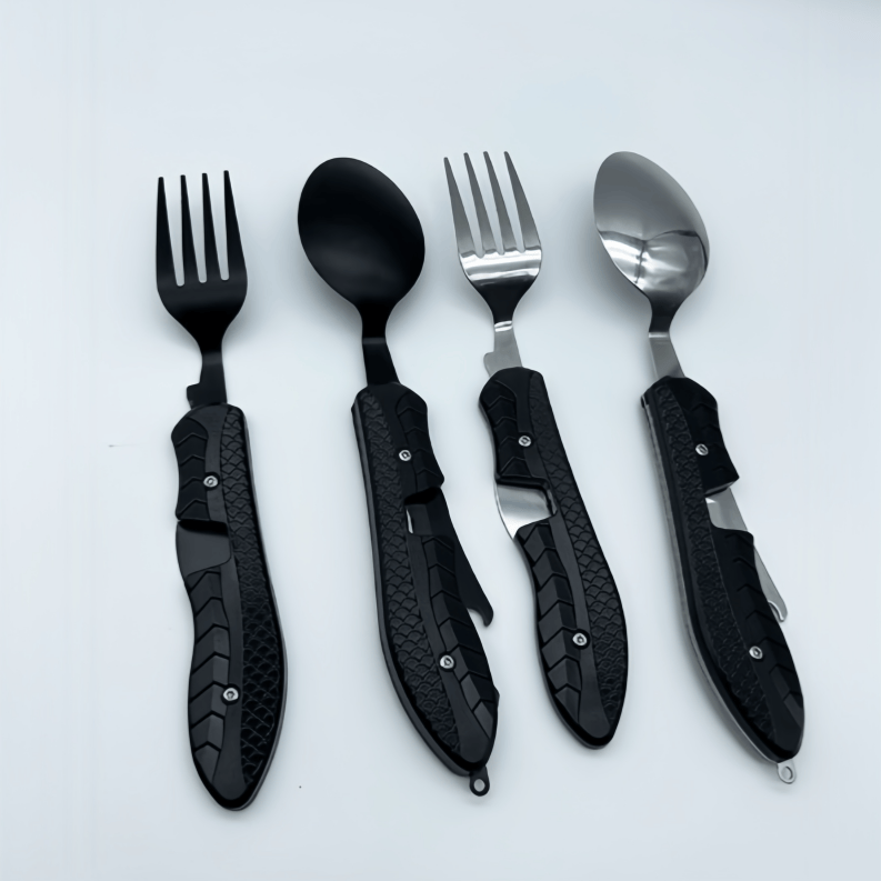 Multifunctional Outdoor Folding Tableware