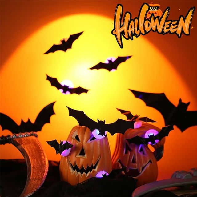 Halloween 3D Lighted Bats🦇💥💥