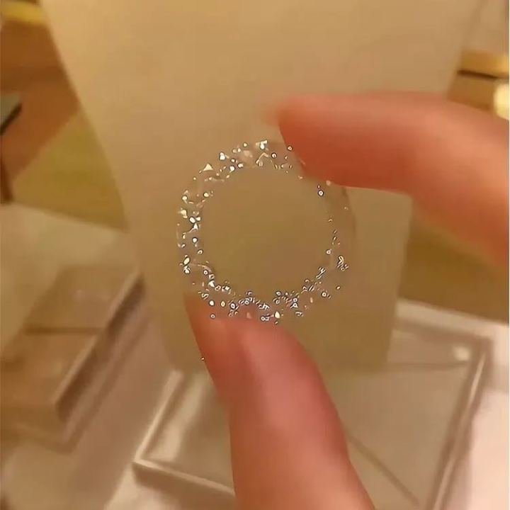 🔥Full Star River Moissan Diamond Ring, Handmade with 266 Moissan Diamonds⏰LAST DAY SALE-49% OFF✨