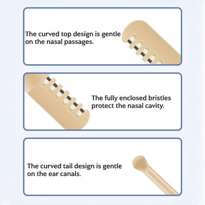 Reusable Precision Nose Hair Trimmer– Gentle Grooming for Refined Personal Care