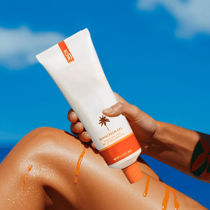 Orange Tanning Gel SPF 30+🌿✨