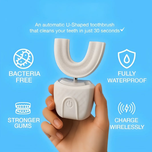 U-Shaped 360º Ultrasonic Toothbrush
