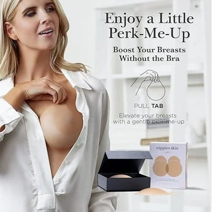 ⏰#1 Bestselling⏰Sticky Not Icky! Seamlesse Uplift Nipple Covers