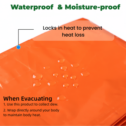 Portable Outdoor Emergency Triangle Tent