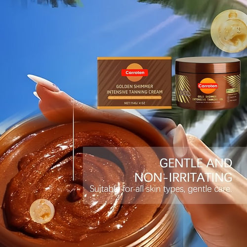 2025 Summer Hot Sale- Gold Shimmer Intensive Tanning Gel