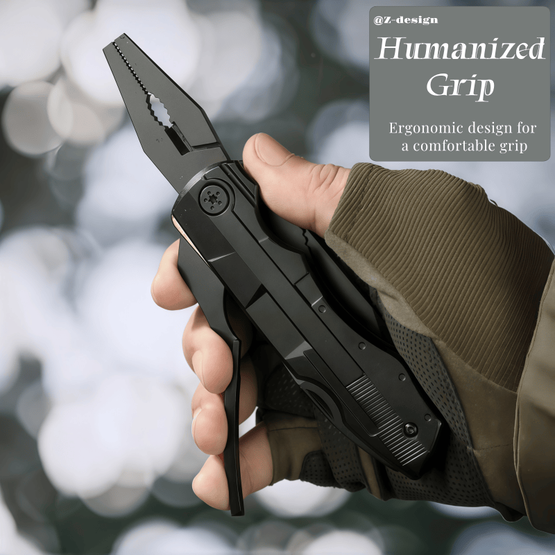 Portable Multi-function Knife and Pliers Set